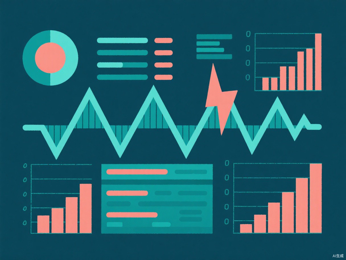Illustration of an unusual signal being identified in advertising data